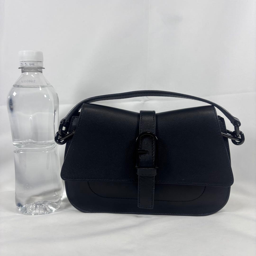 【美品】フルラ フロウ FROW ワンハンドル 2WAY ブラック