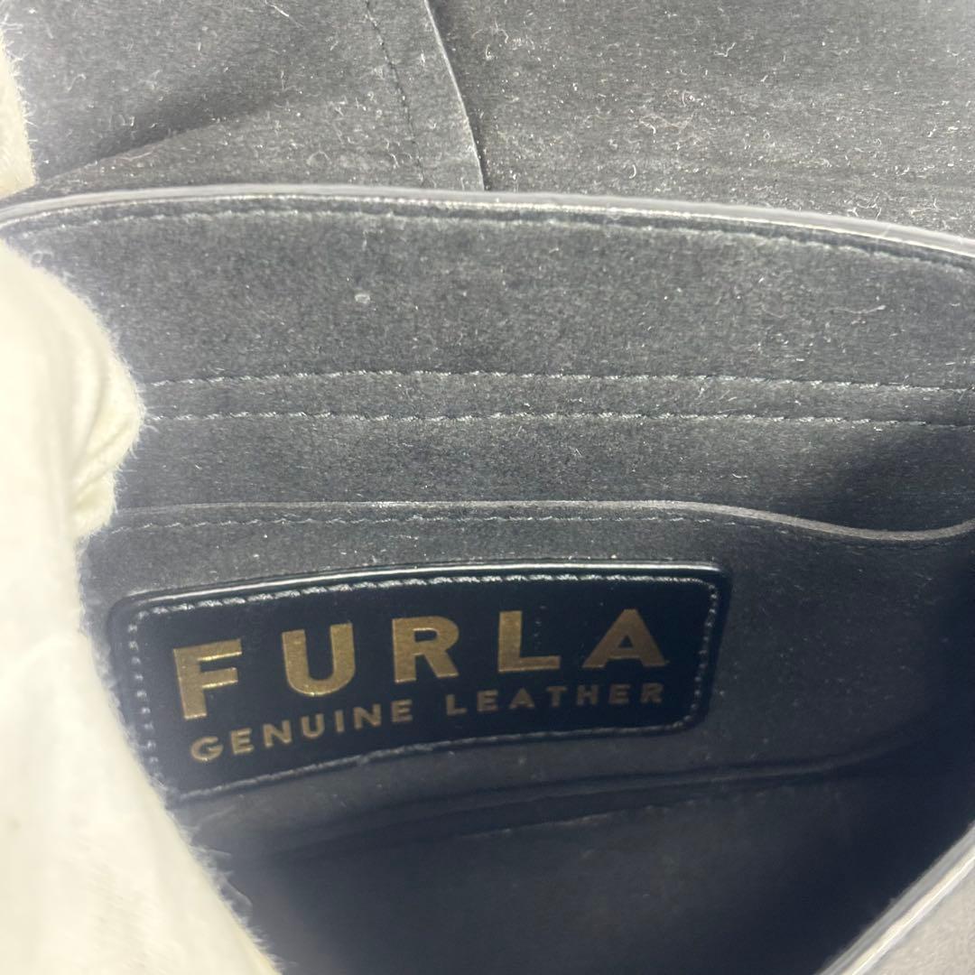 【美品】フルラ フロウ FROW ワンハンドル 2WAY ブラック