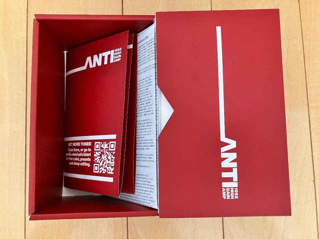 値下げ：UAFX ANTI 1992 High Gain Amp