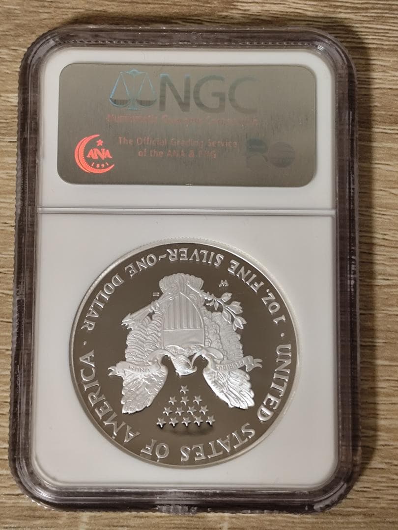 まーちゃん NGC PF70☆2006 アメリカ シルバー イーグル 銀貨
