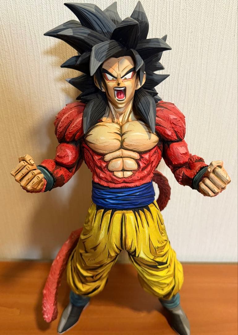 ドラゴンボール　SMSP 超サイヤ人4 孫悟空 フィギュア　フルリペイント