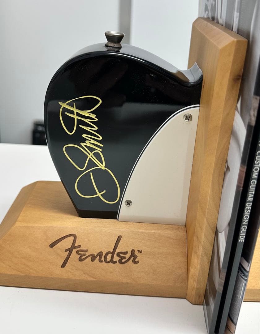 Fenderビルダーサインブックエンド テレキャスター実物ボディ同素材 おまけ付
