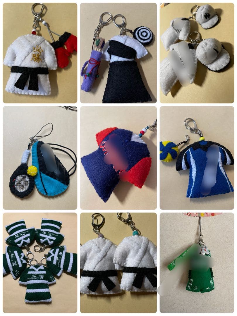 オーダー　フェルトマスコット