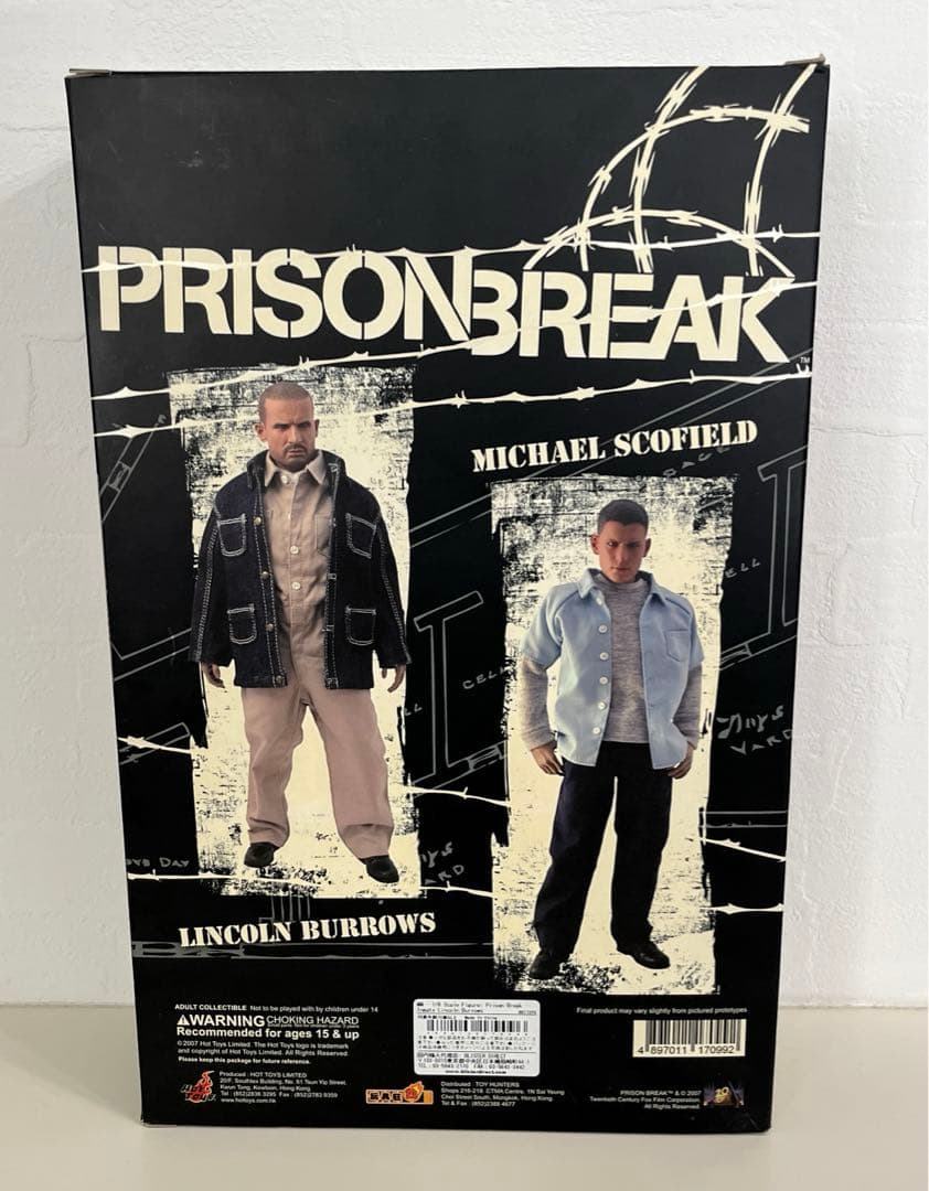ホットトイズ　ドミニク　プリズンブレイク　フィギュア
