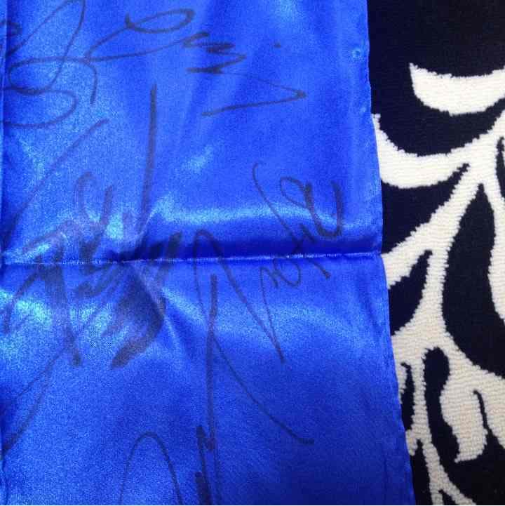 ロンブー淳☆★jealkbメンバー直筆サイン入りハンカチーフ★☆