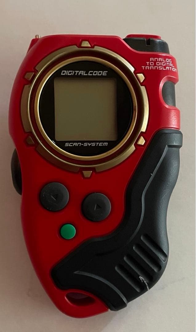 ディースキャナ レッド カイゼルグレイモン カラー 当時物 平成 おもちゃ