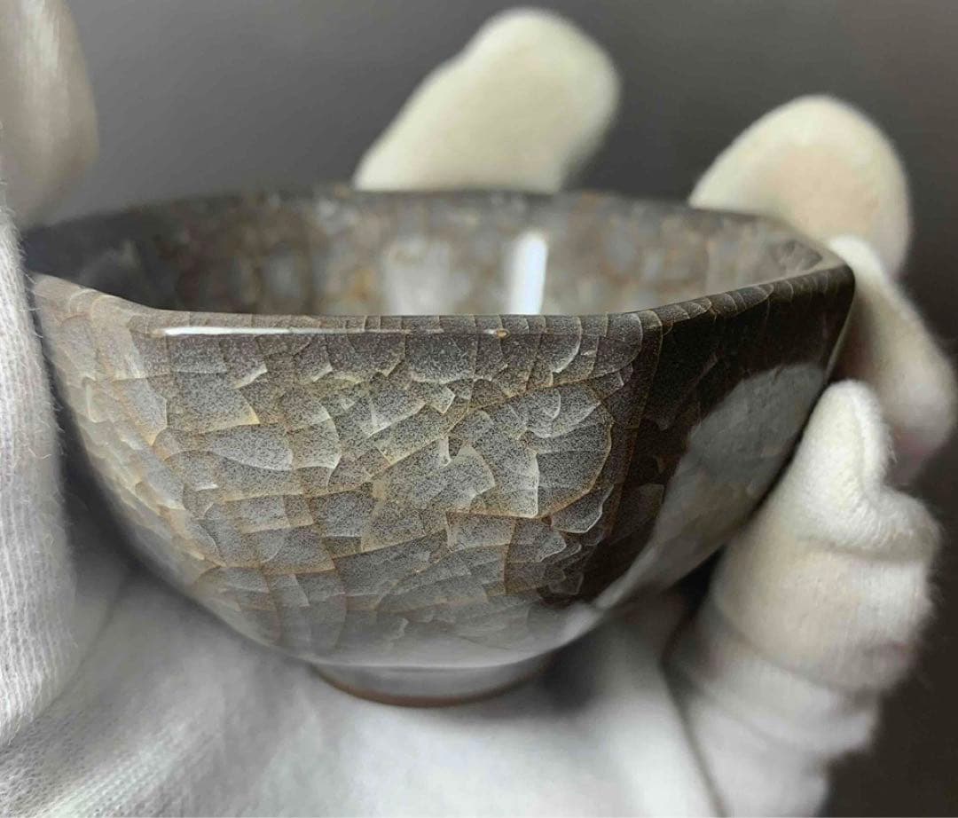 中国 八角小鉢（洗筆）　u6230231