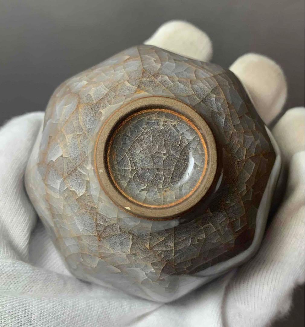 中国 八角小鉢（洗筆）　u6230231