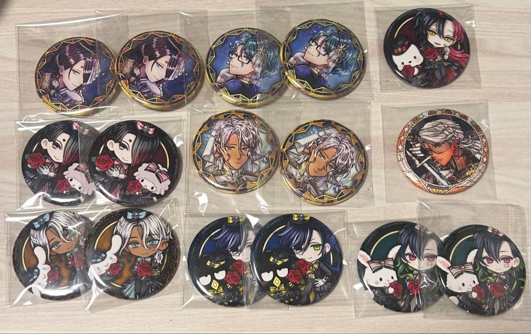 あくねこ 缶バッジ　悪魔執事と黒い猫