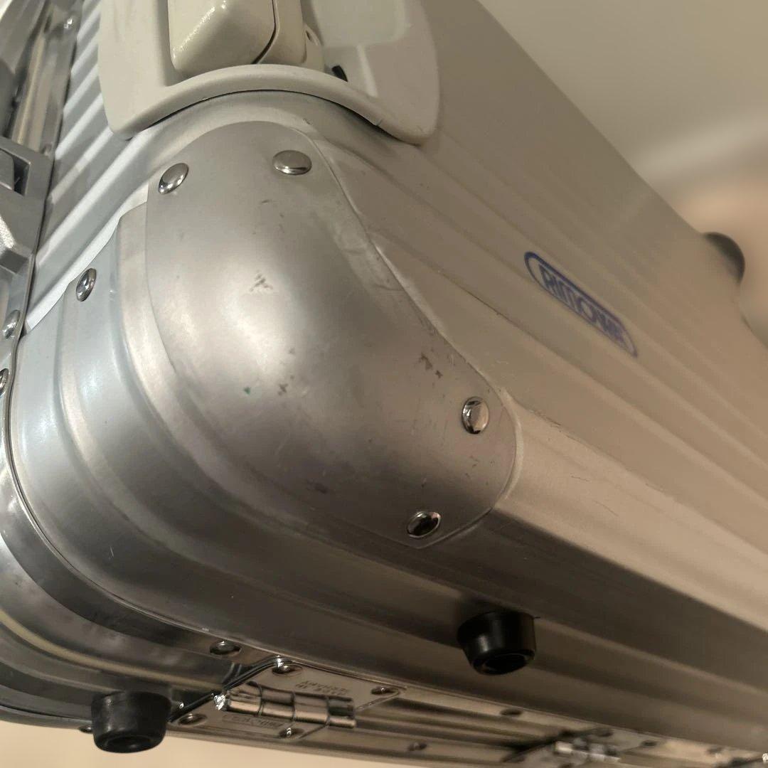 リモワ　2輪　トパーズ　青ロゴ　スーツケース　RIMOWA 92952