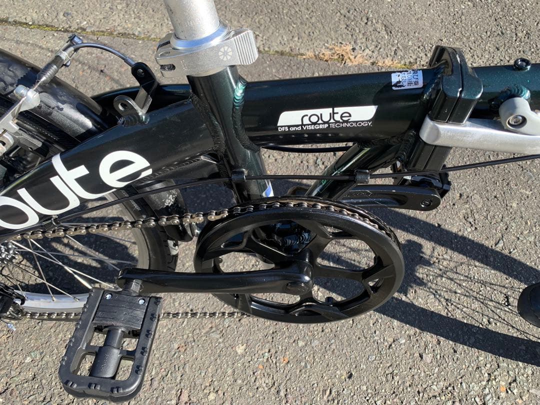 【即乘】送料無料 DAHON 折り畳み自転車 route 7速ミニベロ20インチ