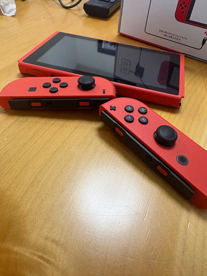 【フルセット】Nintendo Switch マリオレッド×ブルー　セット　本体
