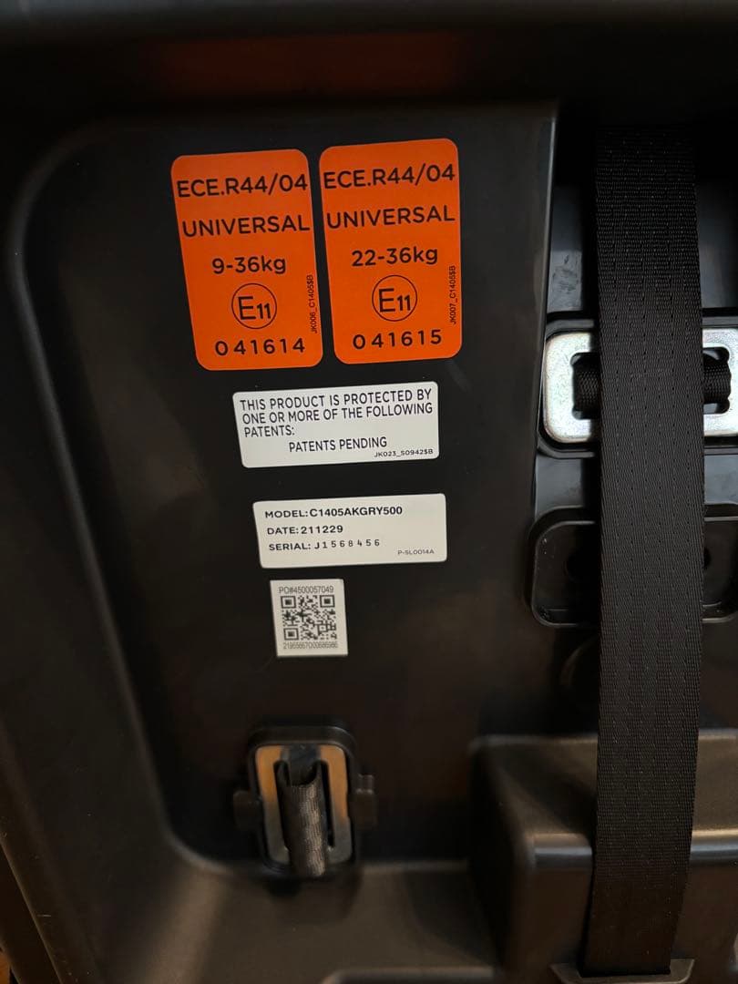 【J】チャイルドシート ハイバック　ジョイー joie