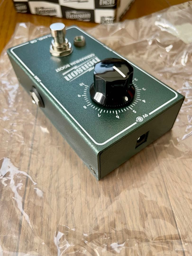 値下未使用品BENSON GERMANIUM BOOST ゲルマニウムブースター