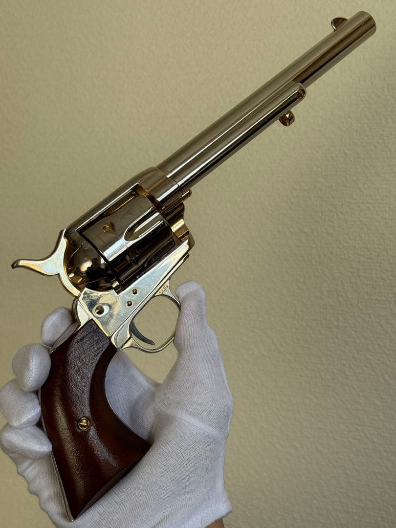 コクサイ コルト SAA キャバルリー 木製グリップ SMG 金属 モデルガン