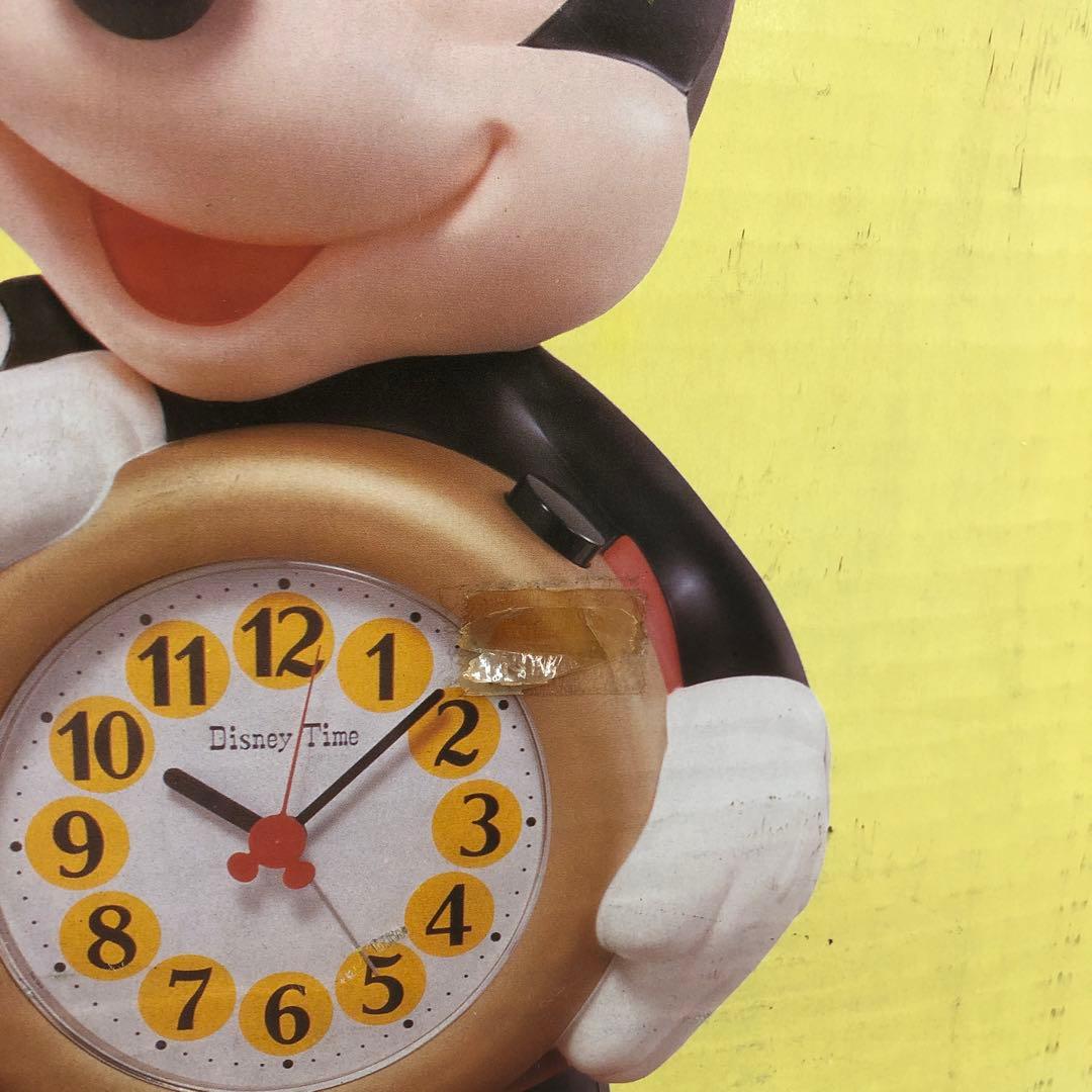 F764 Disney Time ミッキー 目覚まし時計　喋る時計