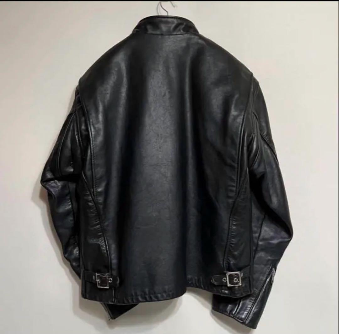 【美品】schott 641 42size シングル ライダース レザー
