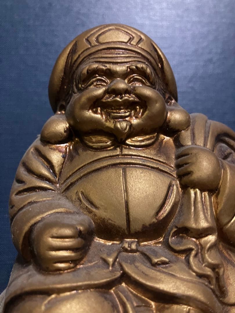 縁起物　打ち出の小槌に乗った大黒天　金運アップ　運気上昇　商売繁盛　憑き物　呪物