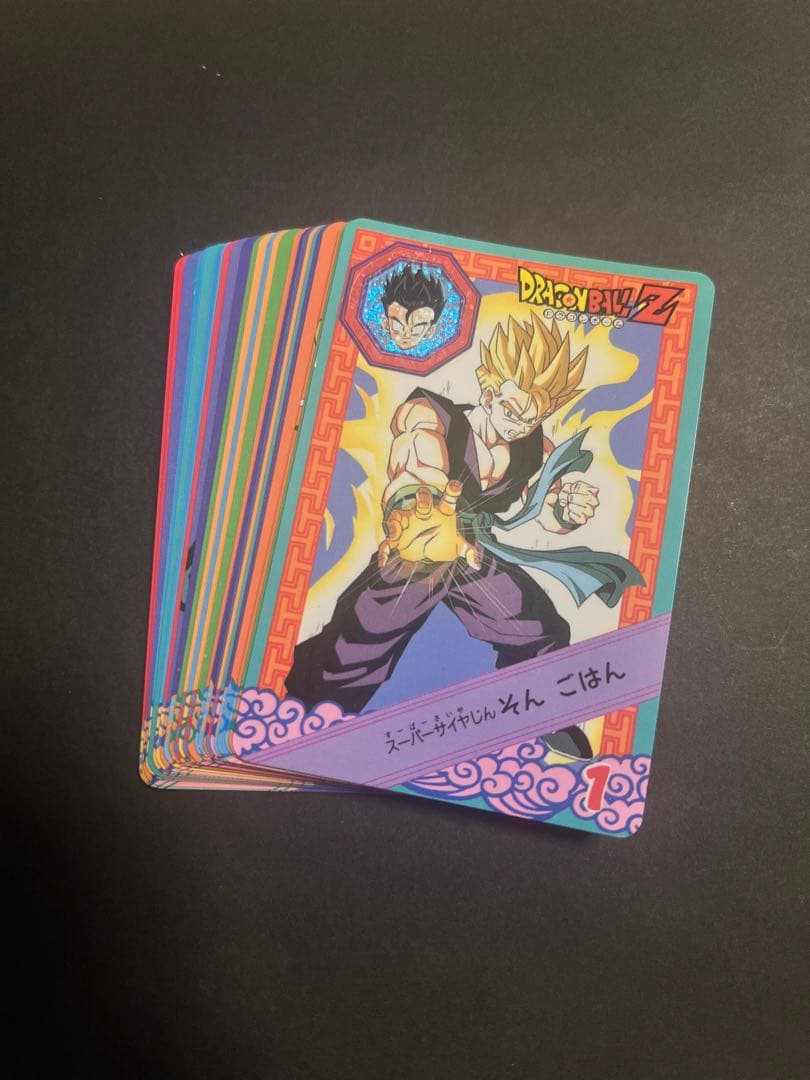 【極美品〜美品】　コンプ　1〜24 ドラゴンボール　カードダス