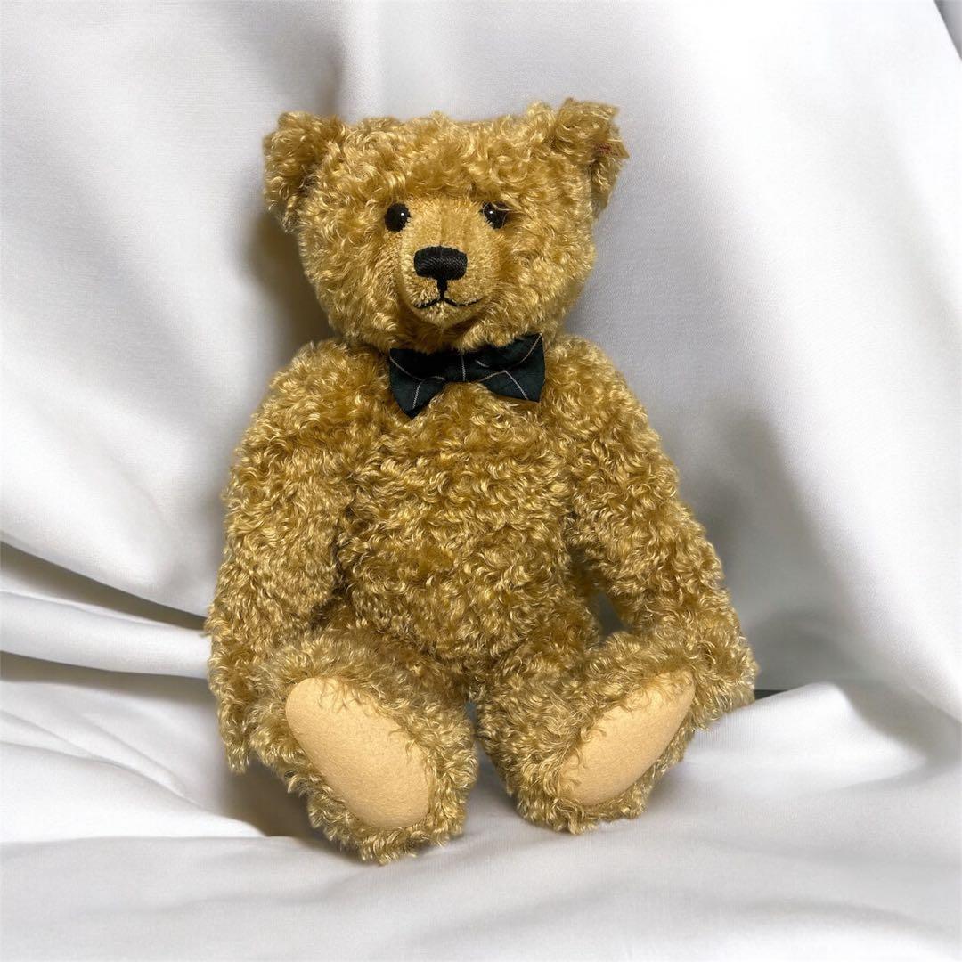【希少 美品】Steiff シュタイフ ヘンダーソン グロウラー入　テディベア