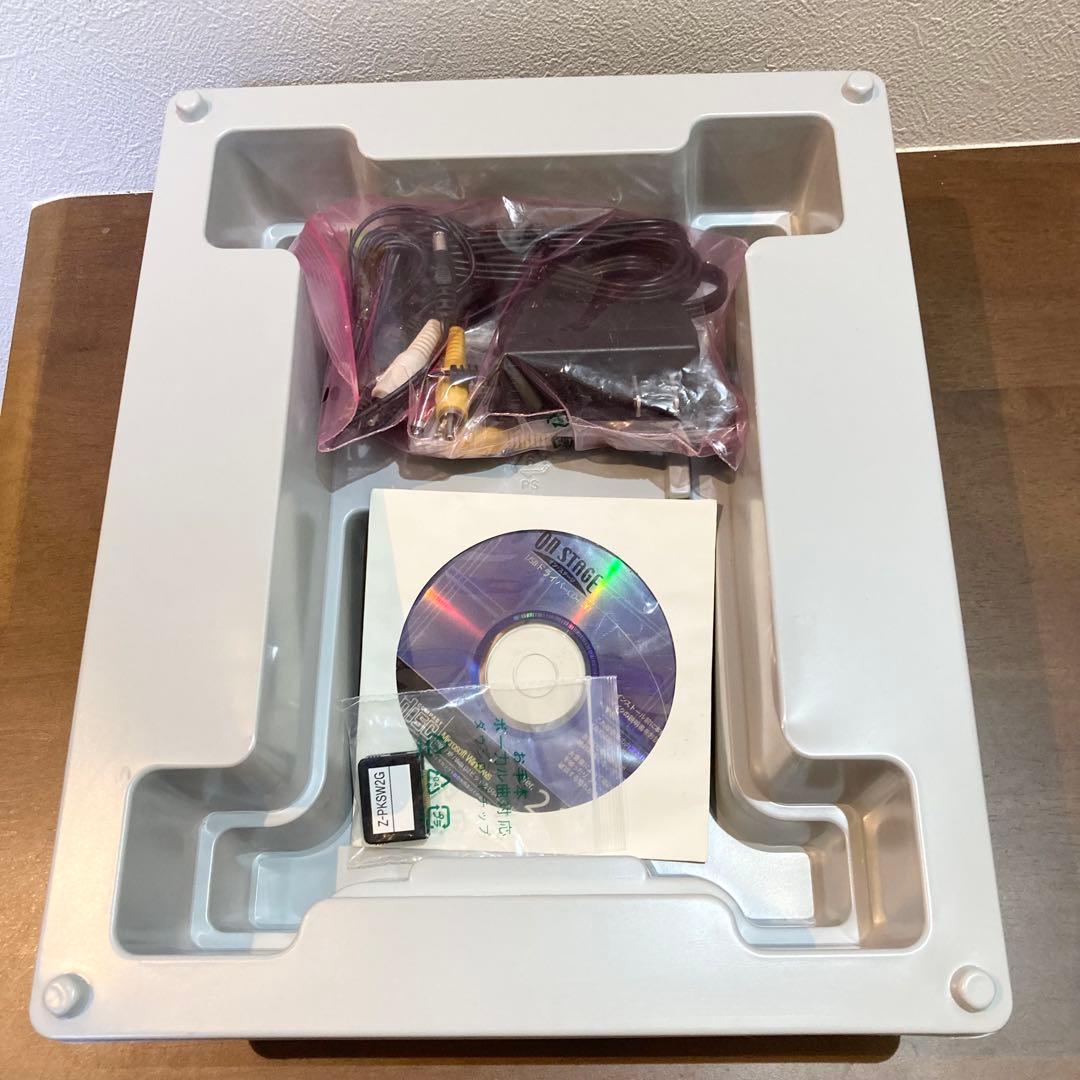 【美品】オンステージ パーソナルカラオケ ワイヤレスマイク Z-PK120WT