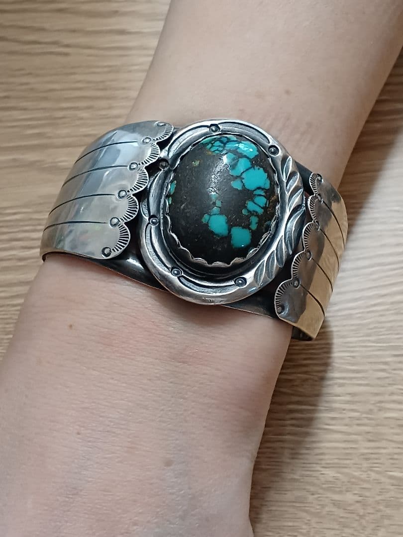 ターコイズ シルバー ブレスレット バングル