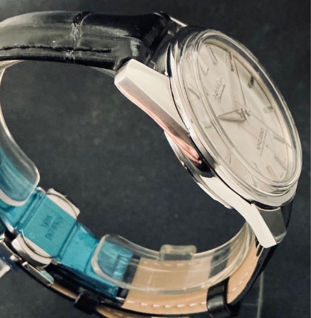 KS キングセイコークロノメーター　筆記体文字盤　OH済　傷なし！超美品！