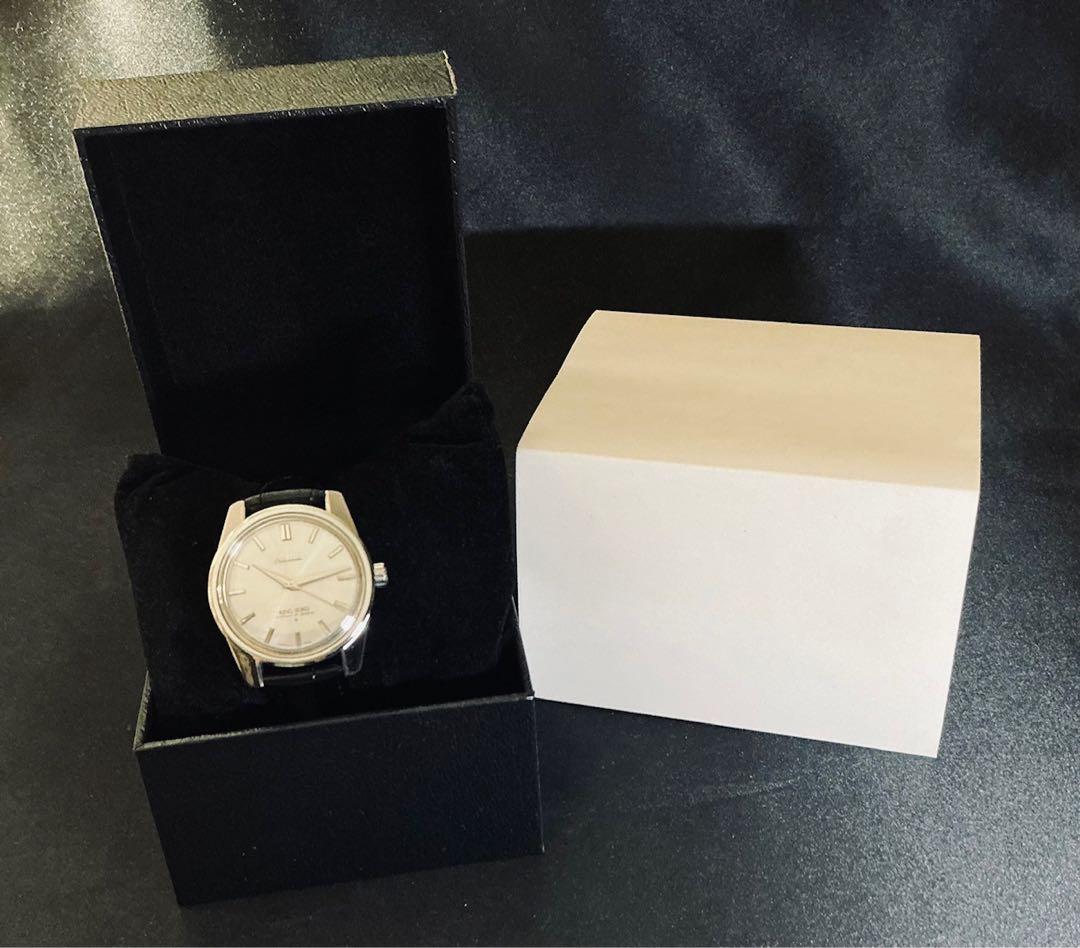 KS キングセイコークロノメーター　筆記体文字盤　OH済　傷なし！超美品！