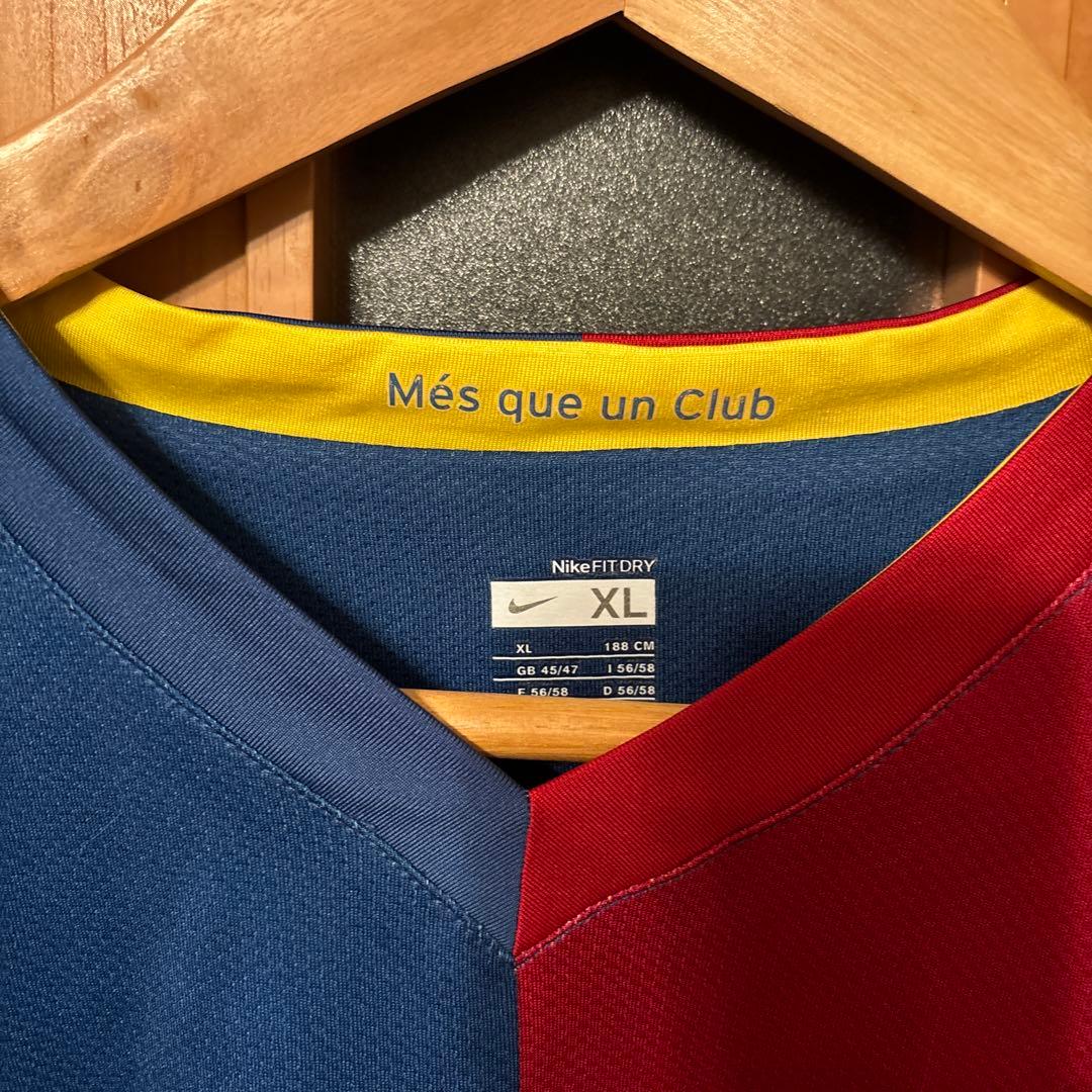 【C】FCバルセロナ バルサ ロナウジーニョ ユニフォーム ゲームシャツ