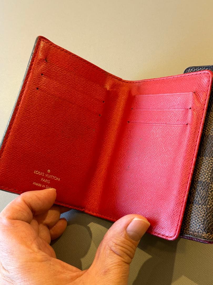 ルイ・ヴィトン　LOUIS VUITTON 財布　箱　購入明細　袋付き