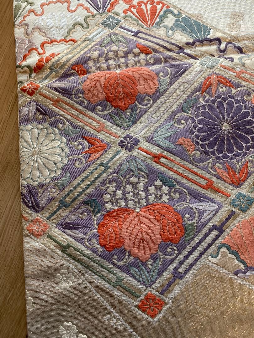 【振り袖　5点セット】　振袖　刺繍　卒業式　袴　ピンク　紫　フルセット