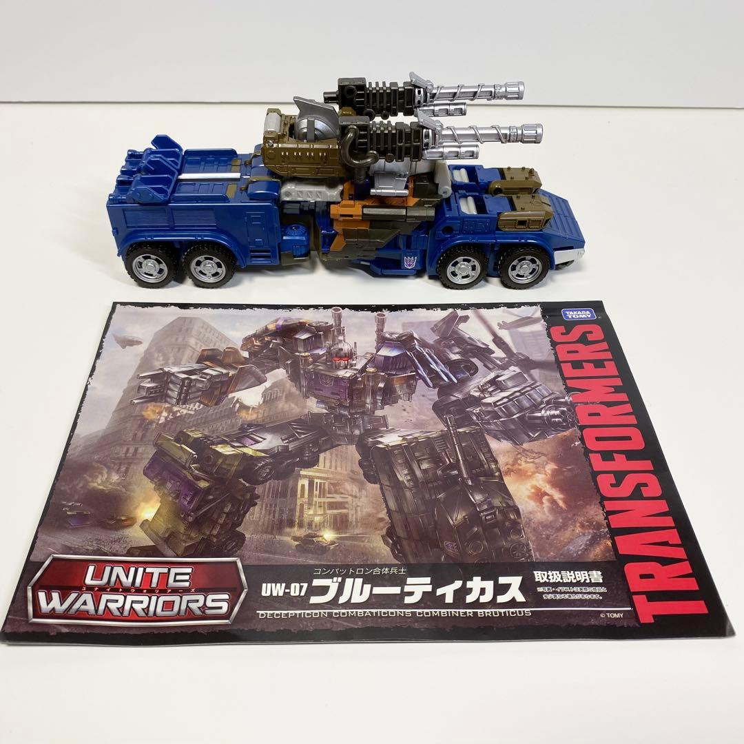 トランスフォーマー ユナイトウォリアーズ UW-07 ブルーティカス　説明書あり