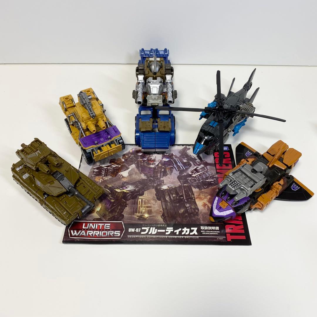 トランスフォーマー ユナイトウォリアーズ UW-07 ブルーティカス　説明書あり