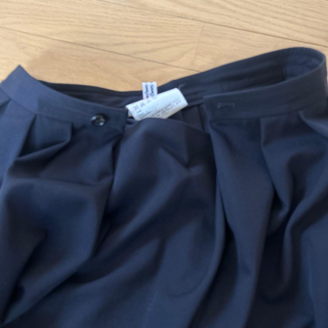 【再値下】COMME des GARCONS　サルエルパンツ　レディース　S　紺