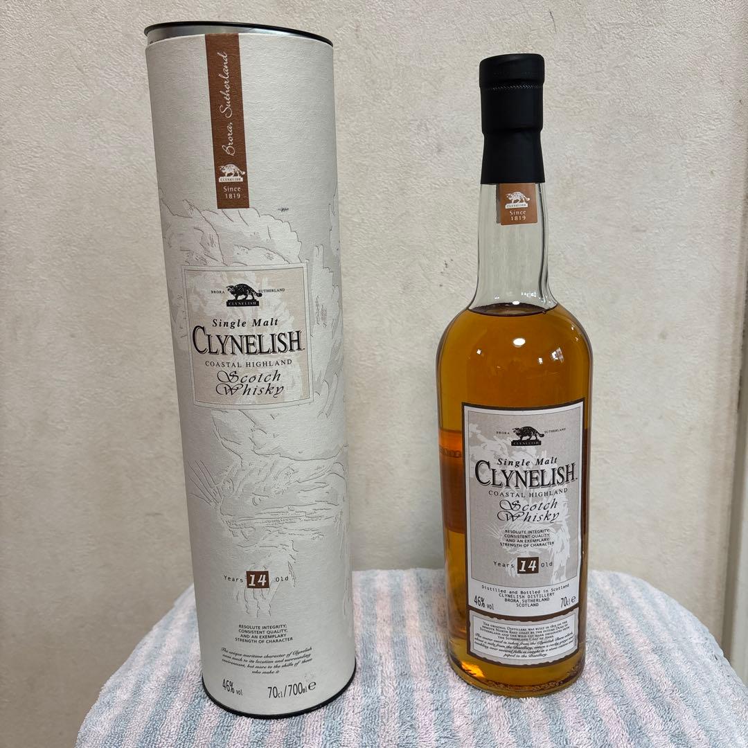 [極貴重]クライヌリッシュ14年オールドボトル 70cl 46%