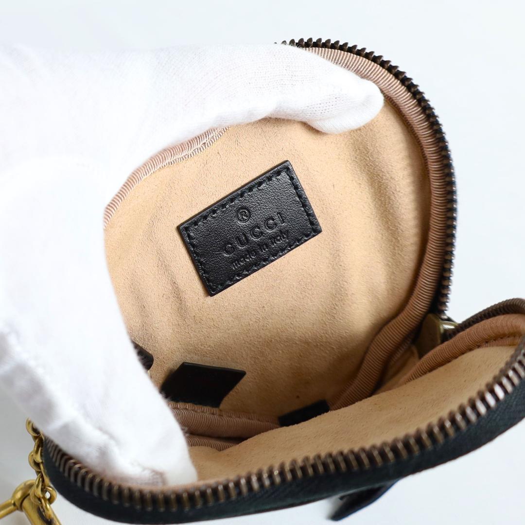 未使用級‼️ GUCCI GG ハートシェイプ マーモント レザー ケース