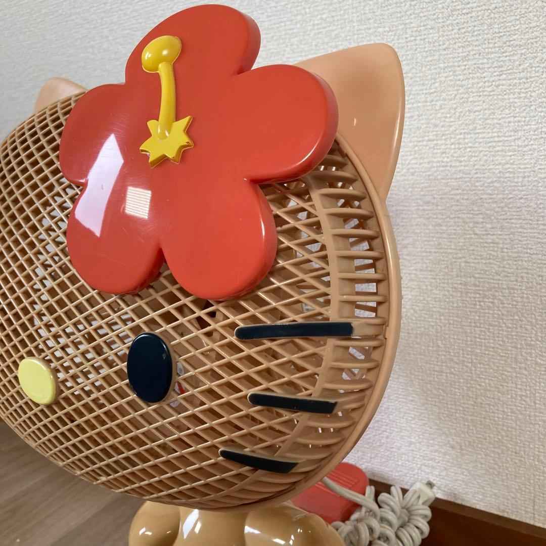 ドウシシャ ハローキティ 日焼け 扇風機 DPM-185KT