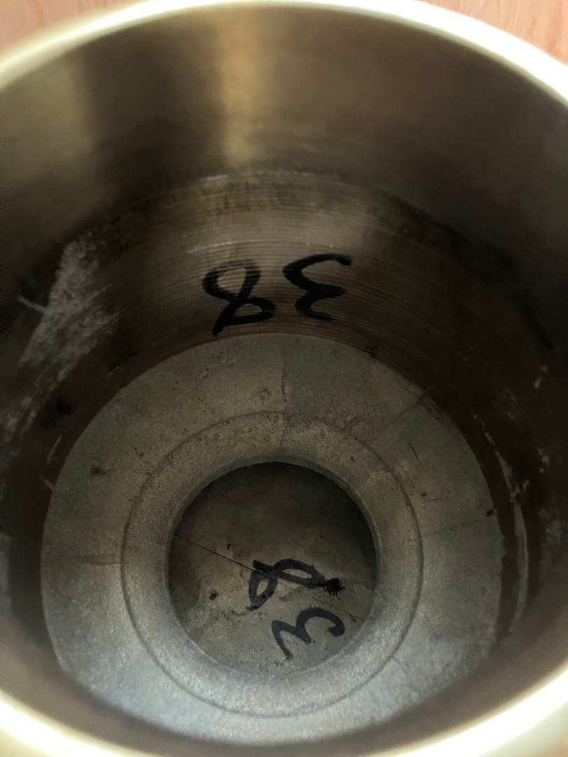 薄端　花器 置物 金属工芸 華道具