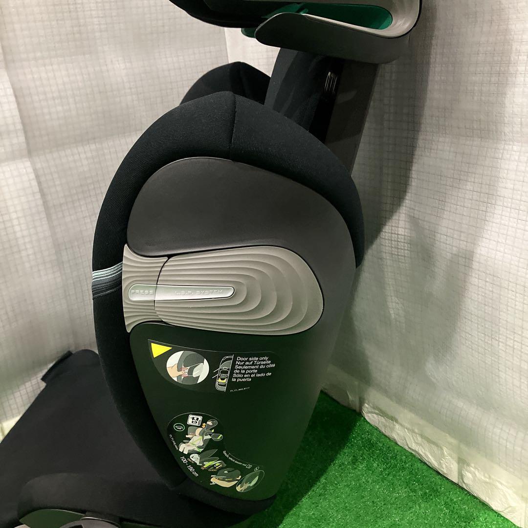 極美品 サイベックス Solution S i-FIX ISOFIX ドリンク
