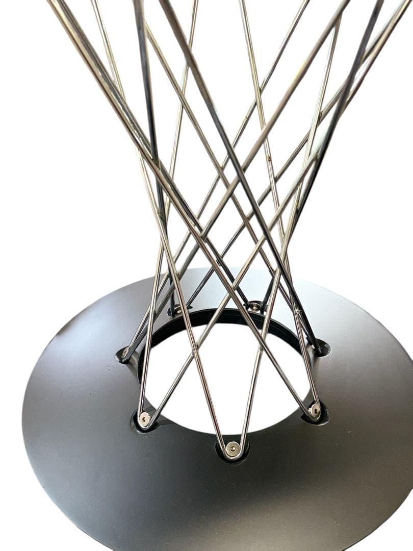 HR857 イサムノグチ サイクロンテーブル 80cm 丸テーブル 白 ウッド