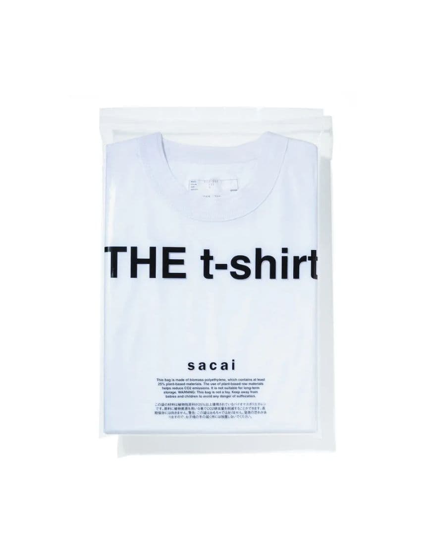 サイズ2 sacai 青山店限定 THE Tシャツ ロングスリーブ2枚セット