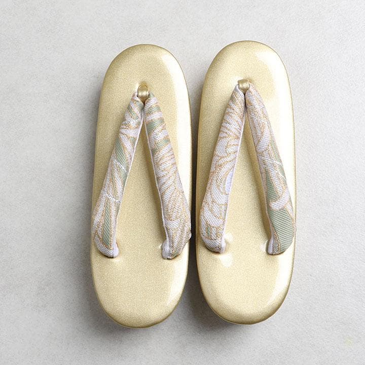 【新品】草履バッグセット 乱菊 帯地 　03657