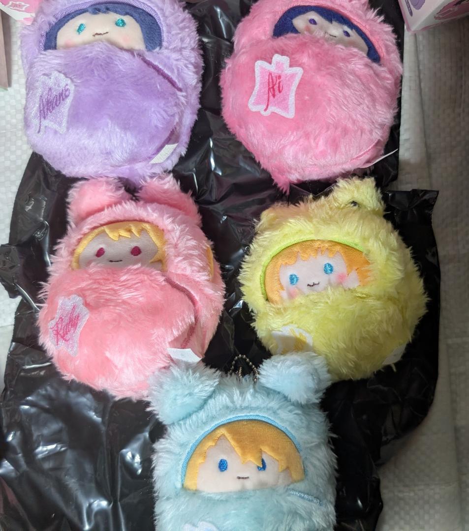 推しの子 くるみたぴぬい ぷちふわぬいぐるみ　桜餅マスコット　アイ　有馬かな