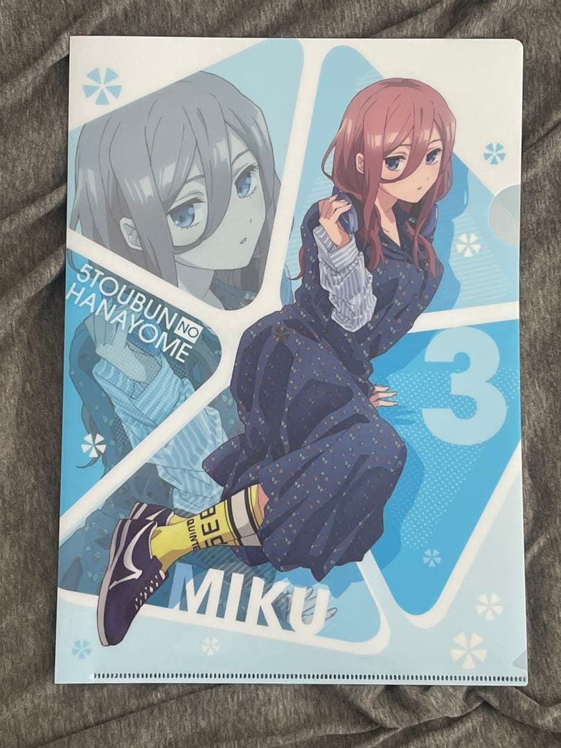 五等分の花嫁 クリアファイル コンプリートセット