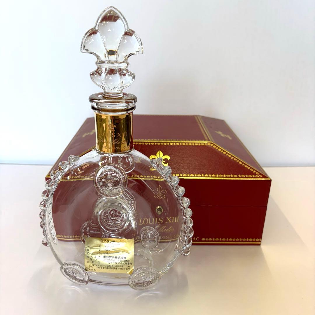 【空瓶】レミーマルタン ルイ13世 ブランデー バカラクリスタルボトル