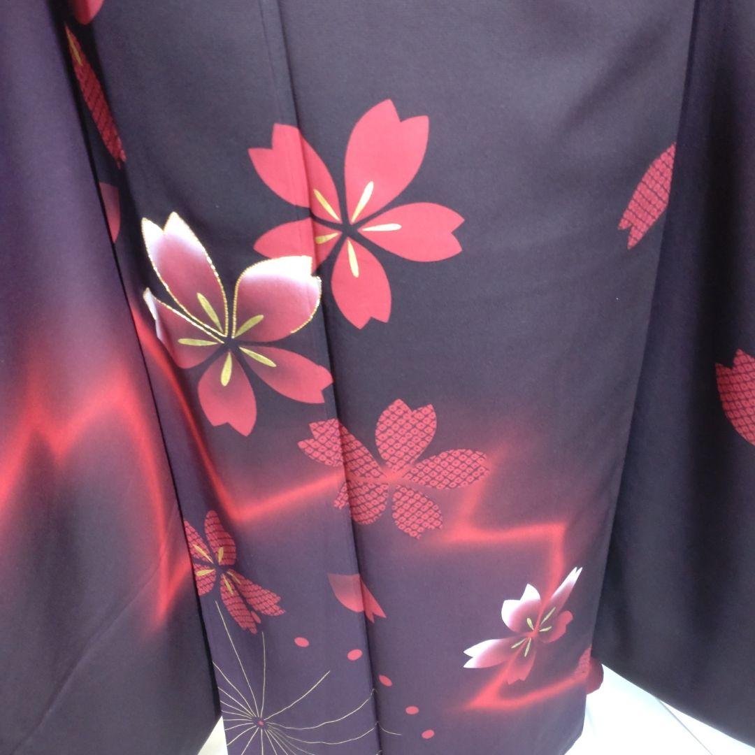 着物 f　振袖・長襦袢セット　金彩　駒刺繍　成人式　卒業式
