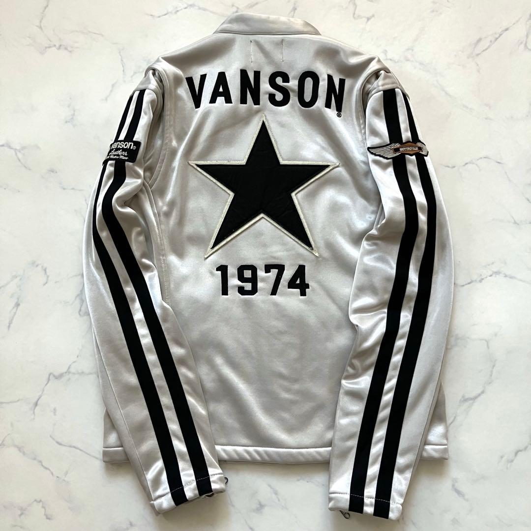 VANSON ライダースジャケット ワンスター 40周年モデル ボンディング L