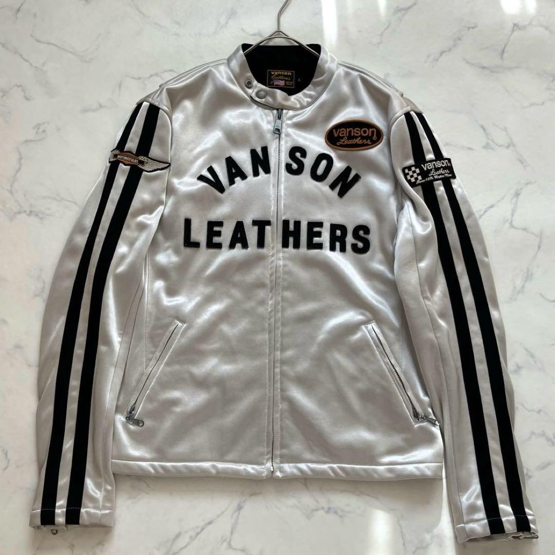 VANSON ライダースジャケット ワンスター 40周年モデル ボンディング L