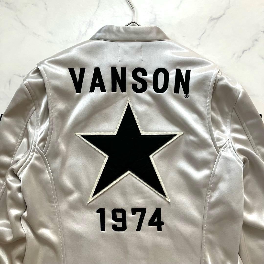 VANSON ライダースジャケット ワンスター 40周年モデル ボンディング L