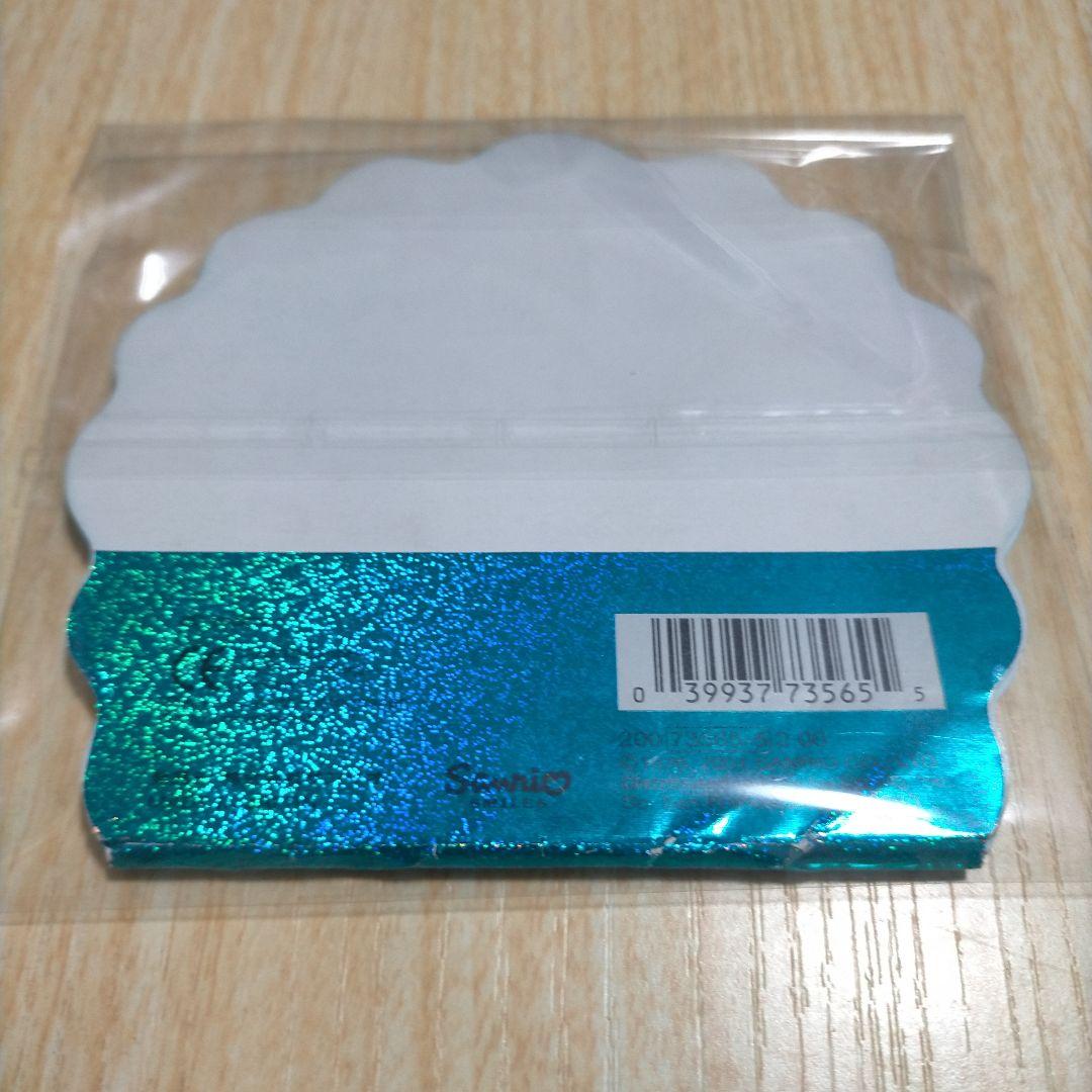 キティ　海外限定　ピーコック孔雀　ダイカット　 メモ 使いかけ